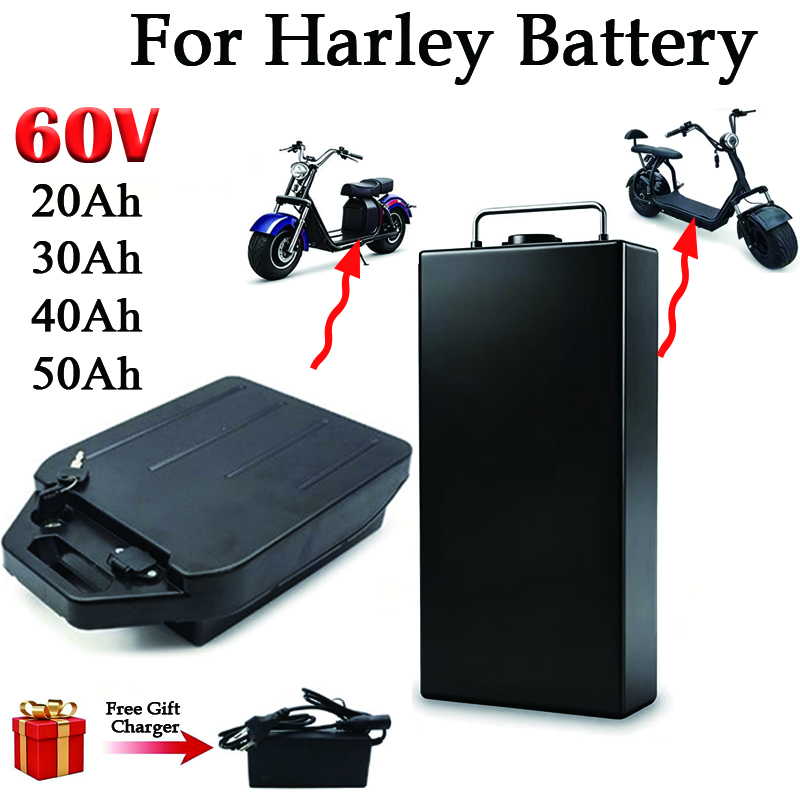 60V 50Ah Electric Scooter Battery - Batterie au lithium 18650 pour moto