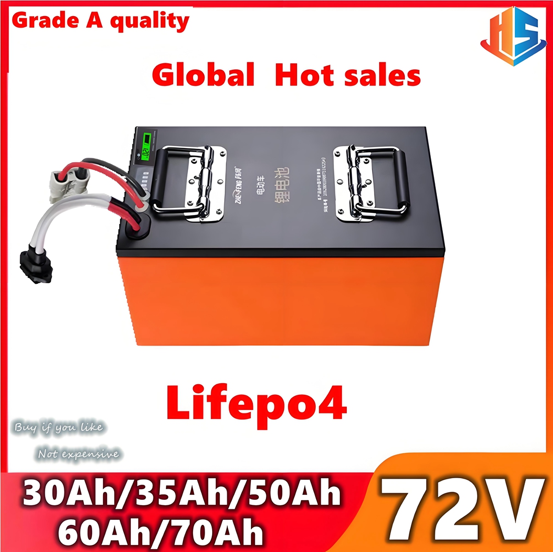 72V 40Ah Lifepo4 Battery Pack - Batterie Lifepo4 72V 50Ah 60AH 35AH