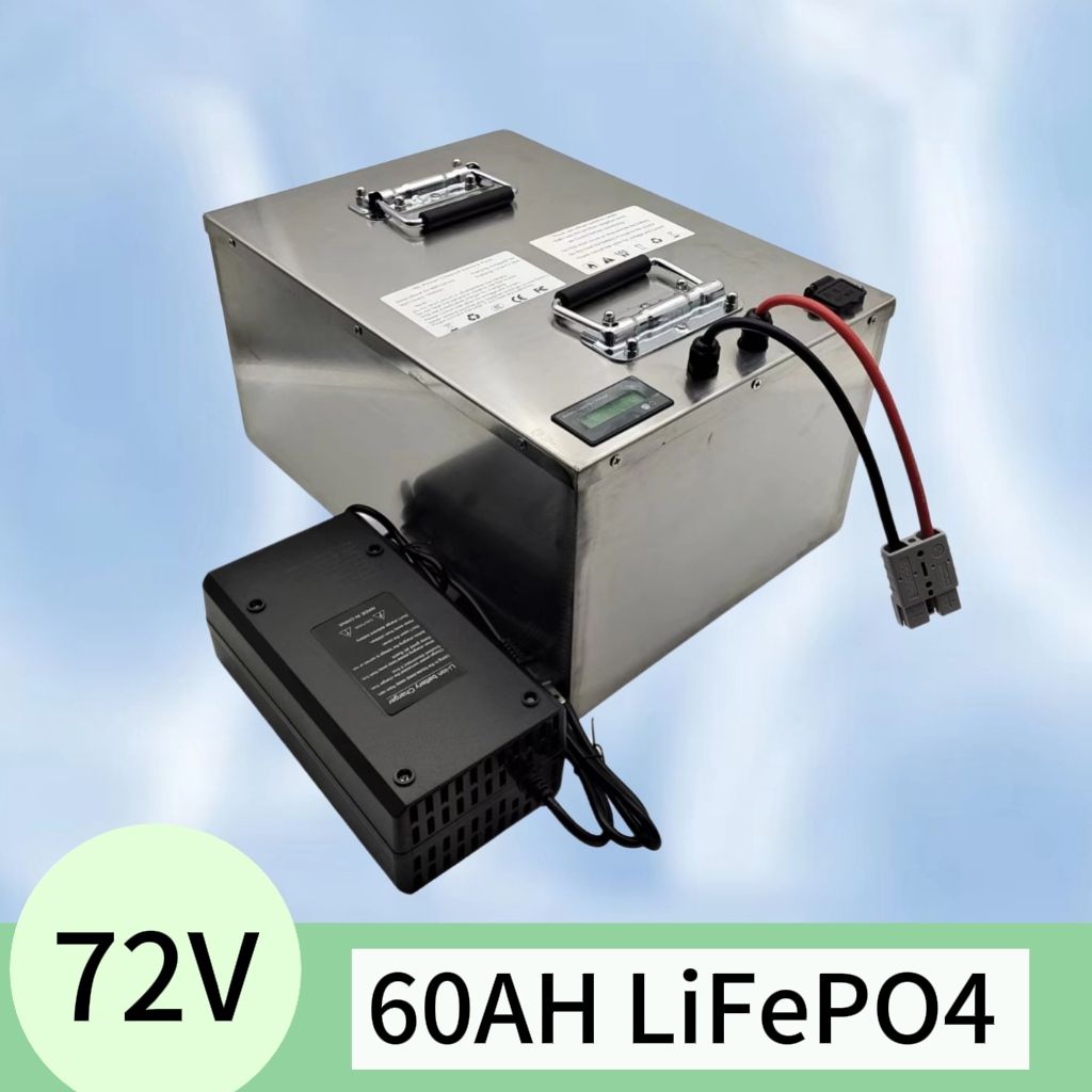 72V 40Ah Lifepo4 Battery Pack - Batterie Rechargeable au Lithium Lifepo4, 72V,