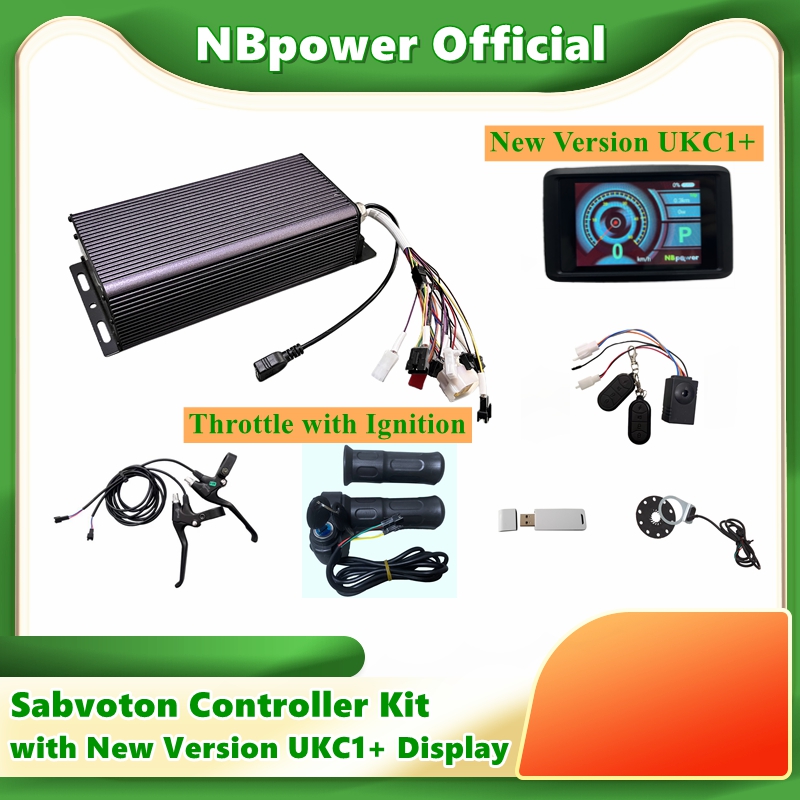 72V 100A Sabvoton Controller - Kit de contrôleur NBpower/sabvoton 72V 80A