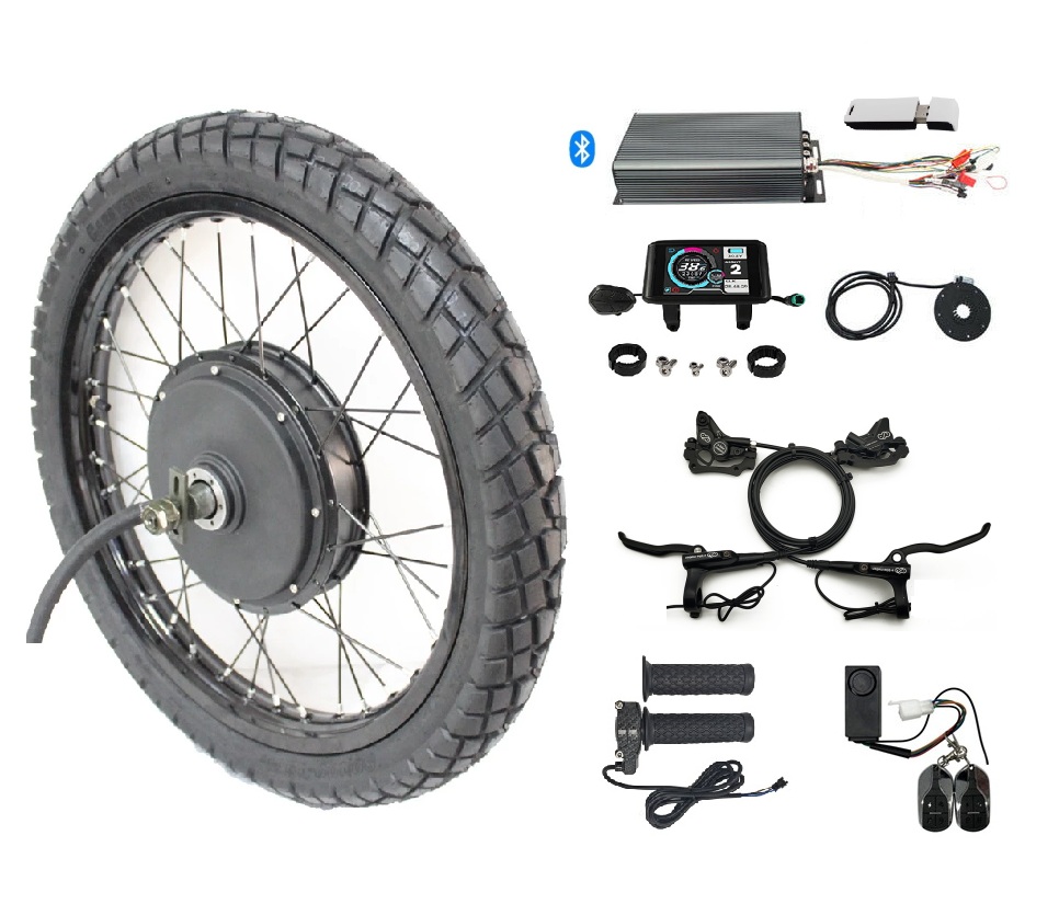 72V 100A Sabvoton Controller - Kit de Conversion de roue arrière