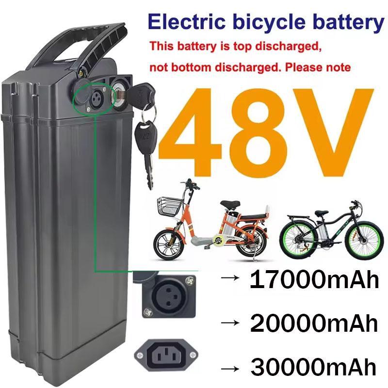 60V 50Ah Electric Scooter Battery - Batterie Silverfish pour vélo électrique, 48V,