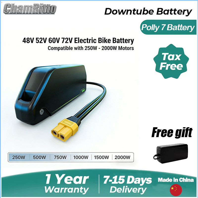 72V 50Ah 21700 Lithium Battery - Batterie de vélo électrique 72V 60V