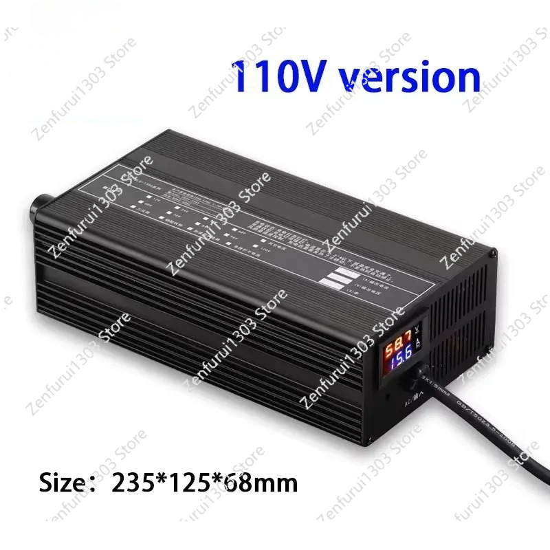 72V 15A Fast Charger - Chargeur de batterie Li-ion LiPo Lifepo4