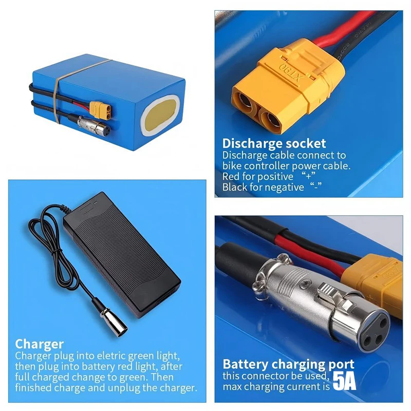 Batterie de vélo électrique 60 - 72V 50Ah 21700 Lithium Battery avis et prix