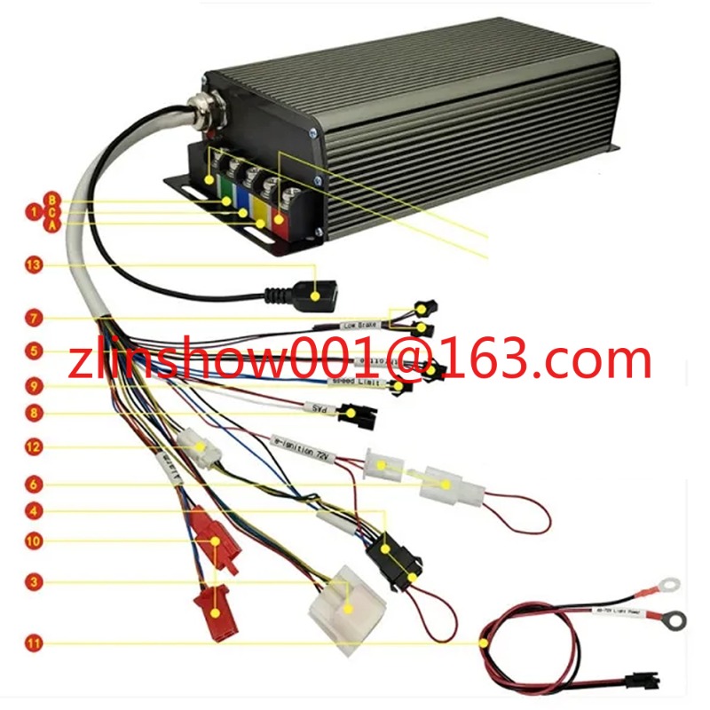 Capteur Hall 72V 100A 5000W, c - 72V 100A Sabvoton Controller avis et prix