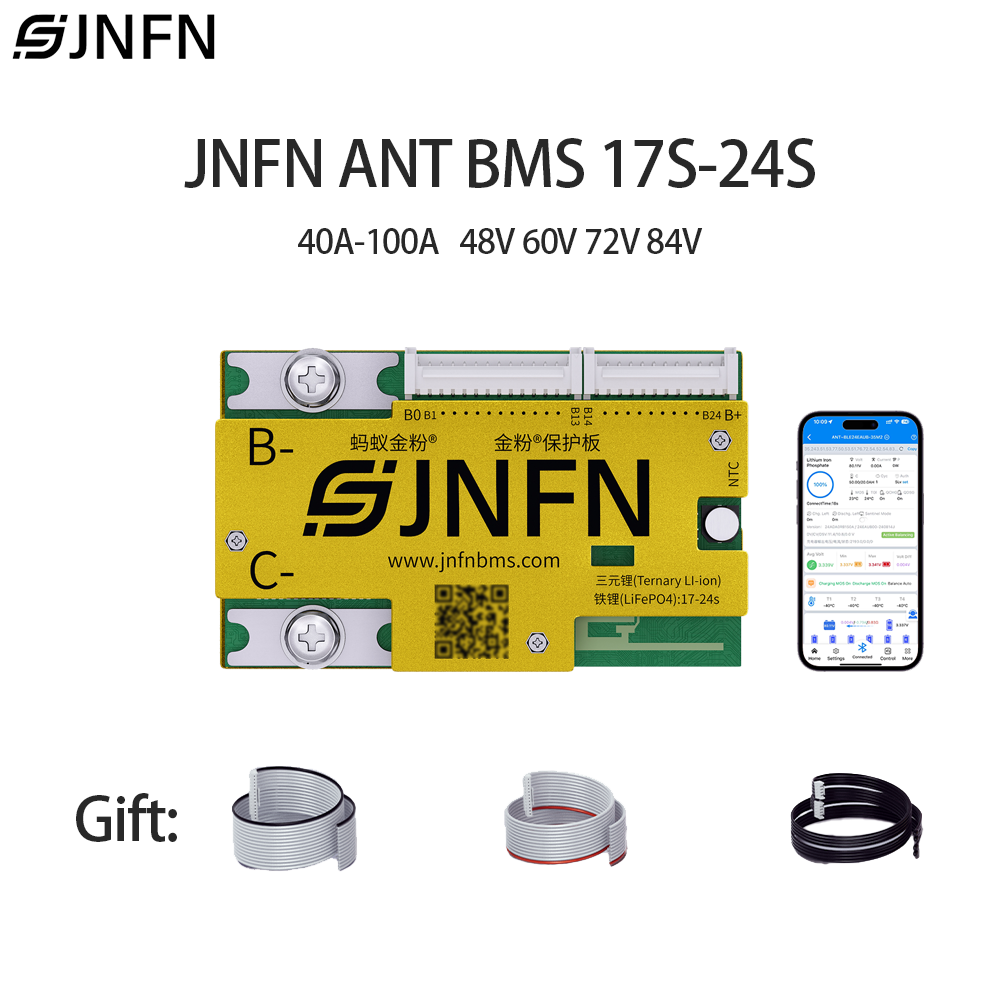 JNFN ANT Smart BMS 17-24S 60V  - 84V 50A Smart Bms Bluetooth avis et prix