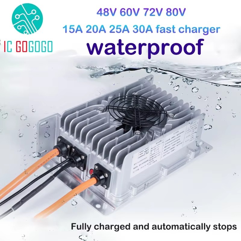Chargeur de batterie Li-ion Li - 72V 15A Fast Charger avis et prix