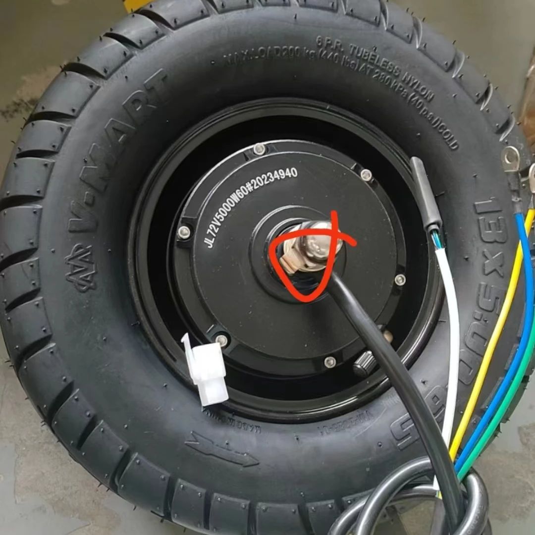 11/13/14 pouces Scooter électr - 13 Inch 72V 5000W Brushless Motor avis et prix