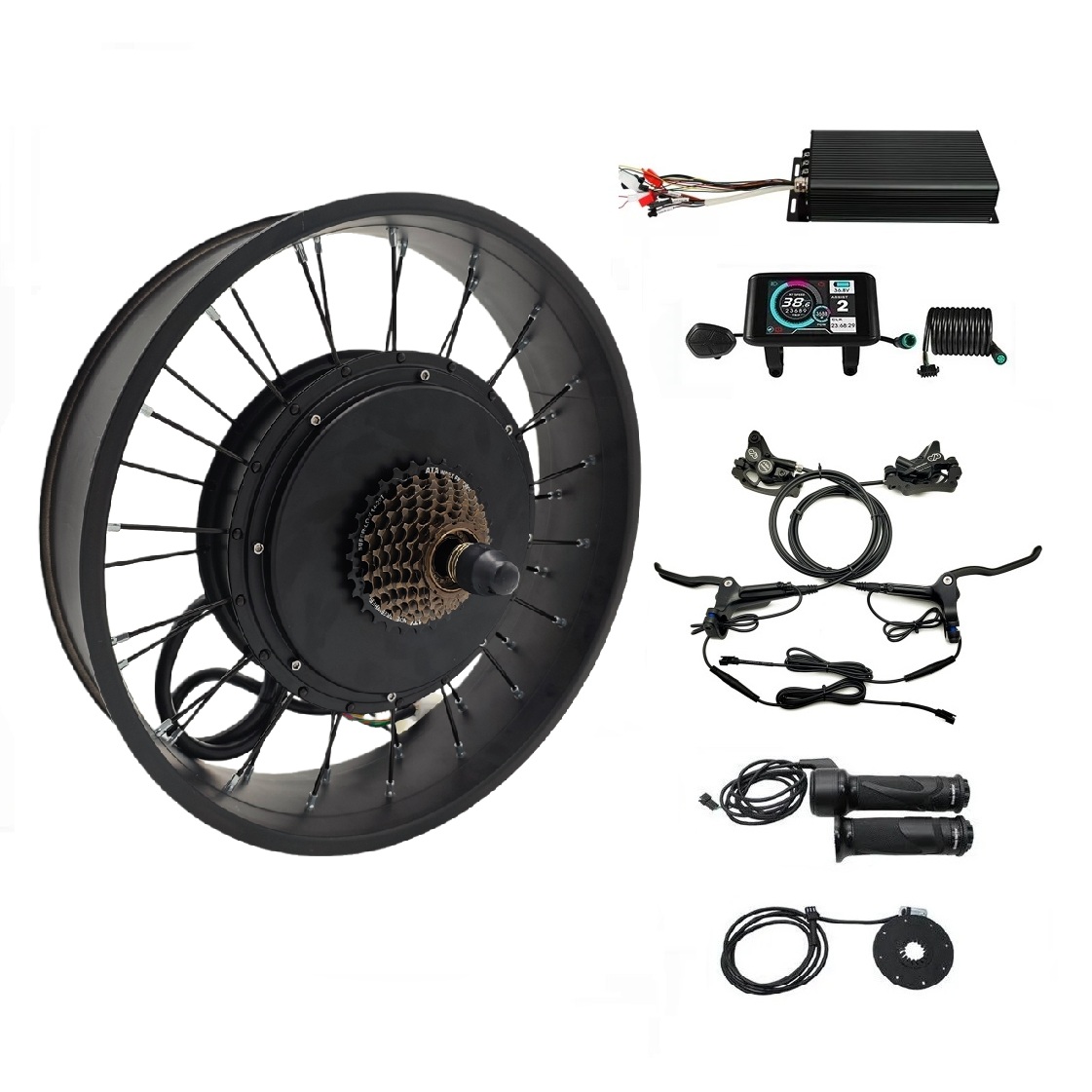 Kits de conversion de gros rou - 72V 100A Sabvoton Controller avis et prix