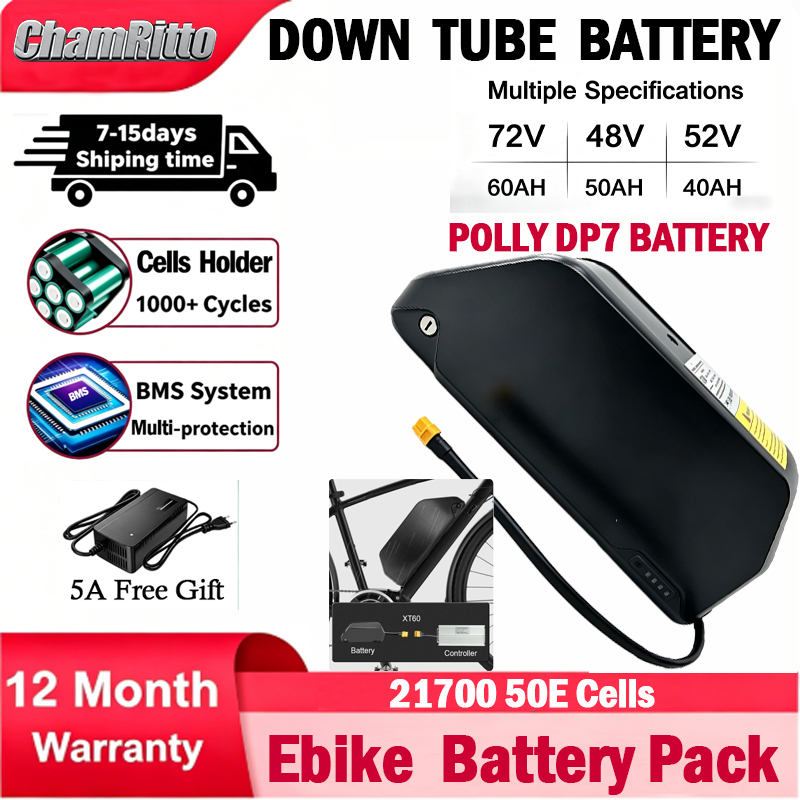 Batterie pour vélo électrique  - 72V 50Ah 21700 Lithium Battery avis et prix