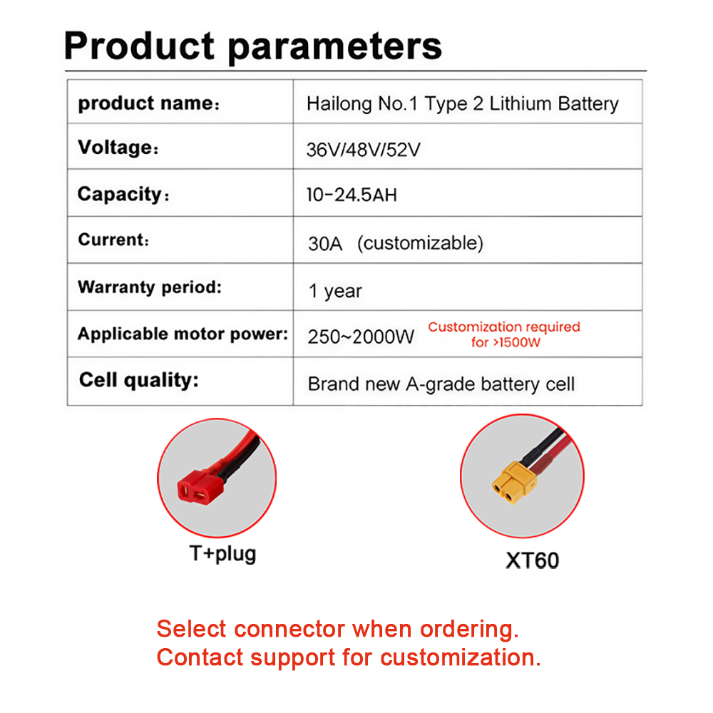 Batterie de vélo électrique Ha - 60V 50Ah Electric Scooter Battery avis et prix