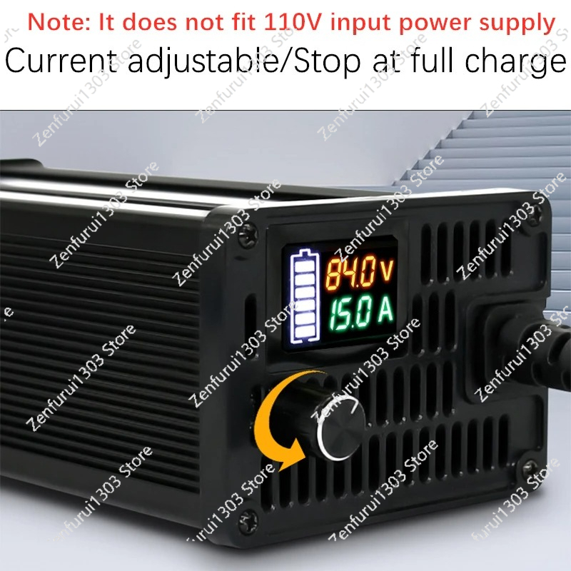 Chargeur de batterie Li-ion Li - 72V 15A Fast Charger avis et prix