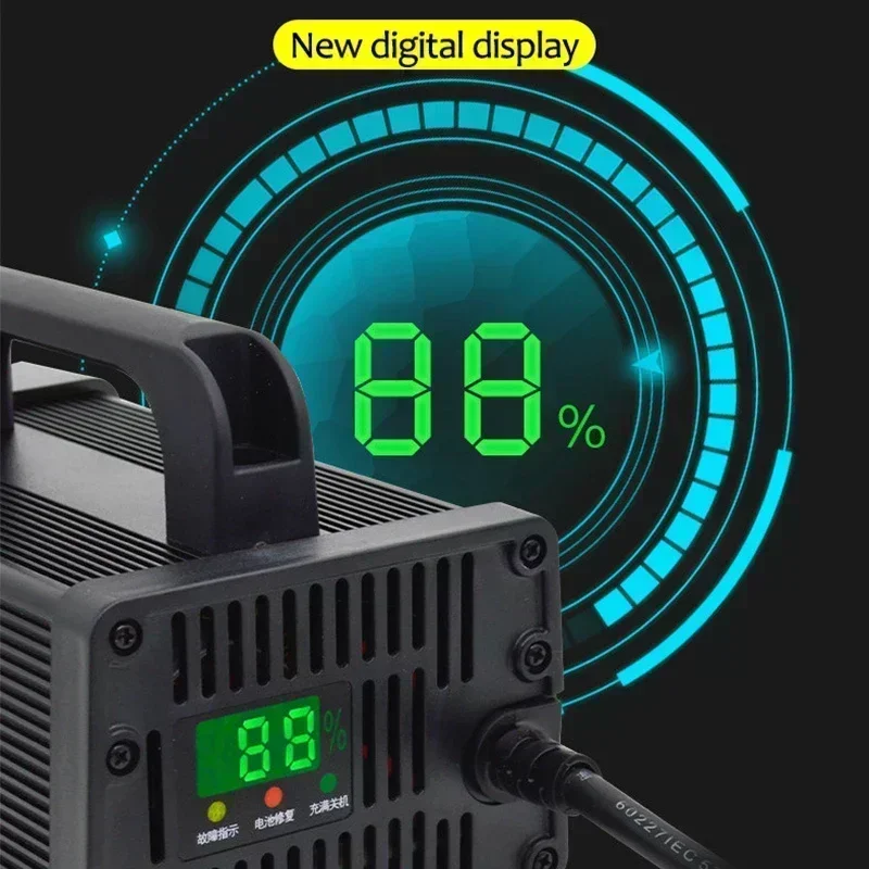 Chargeur de batterie au Lithiu - 72V 15A Fast Charger avis et prix
