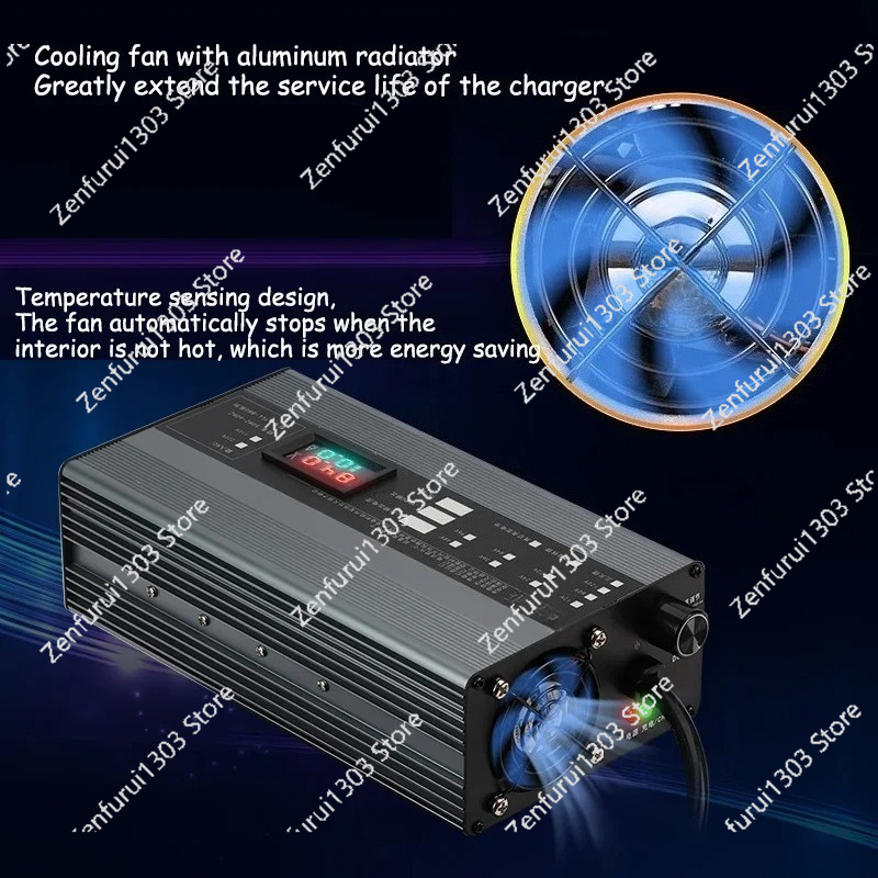 Chargeur de batterie Li-ion Li - 72V 15A Fast Charger avis et prix