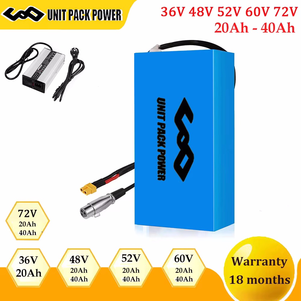 Pack de batteries pour vélo él - 72V 40Ah Lifepo4 Battery Pack avis et prix